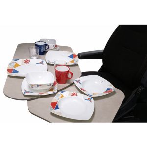 Geschirrset Square Clever Vans 12-tlg. eckig