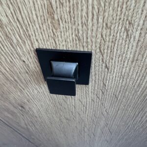 Push Lock eckig schwarz