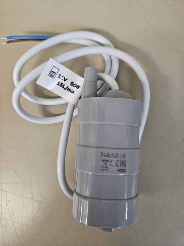 Tauchpumpe Maas 15 ltr /50W 12V