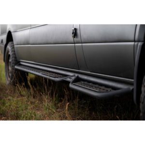 AluTrittbretter li+re für Mercedes Sprinter 907 - L2